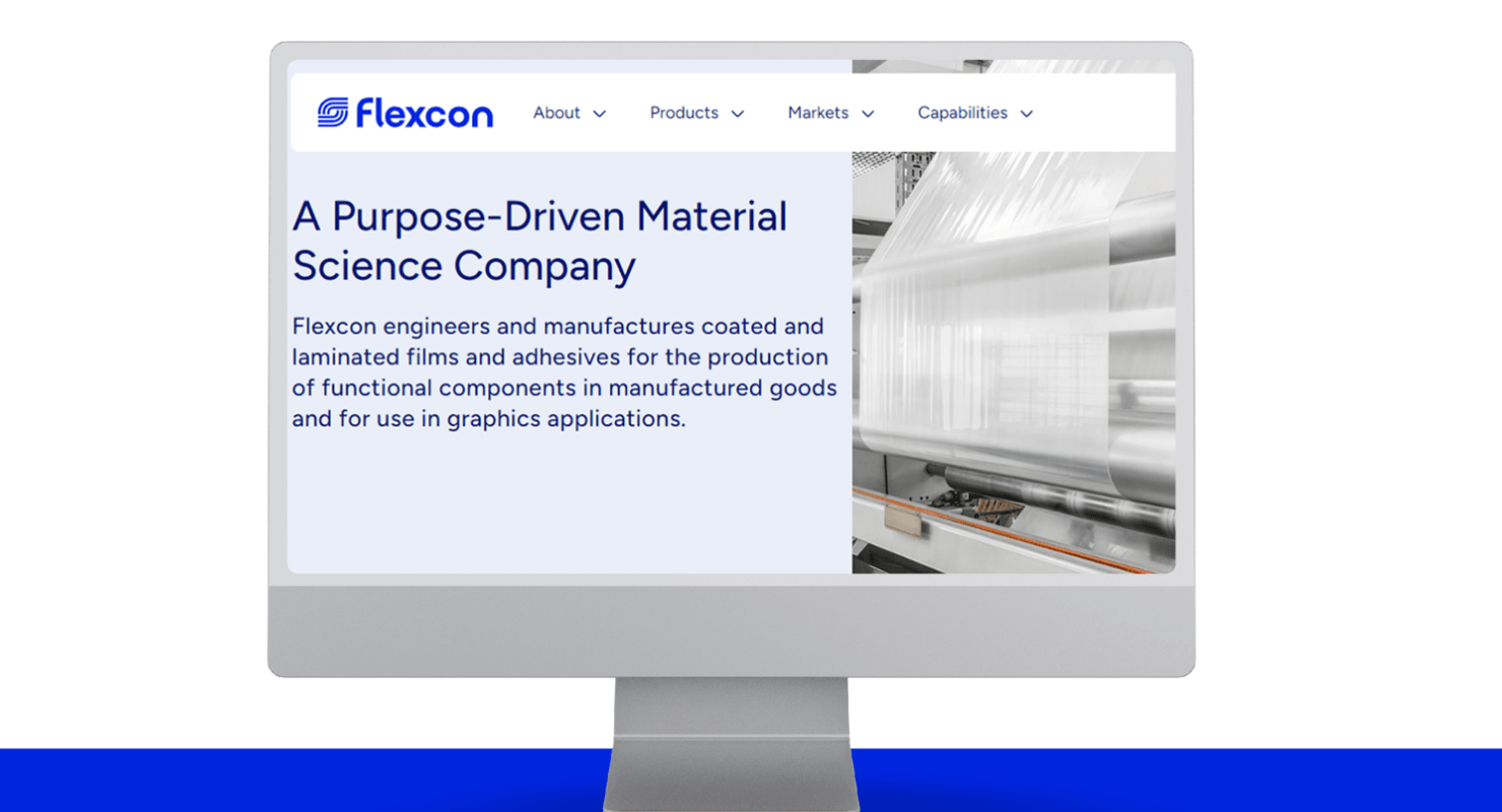 Flexcon Announces Launch Of New Website